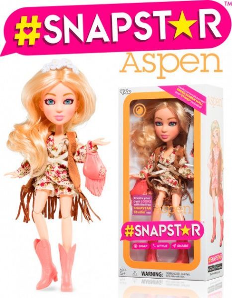 Лялька SnapStar Аспен