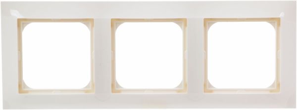 Рамка тримісна OSPEL IMPRESJA універсальна кремовий R-3Y/27