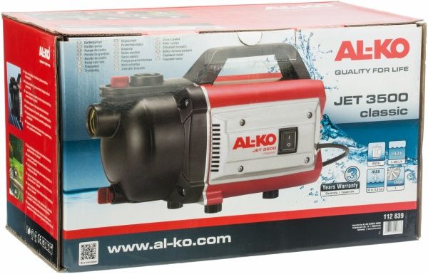 Насос садовый AL-KO Jet 3500 Classic