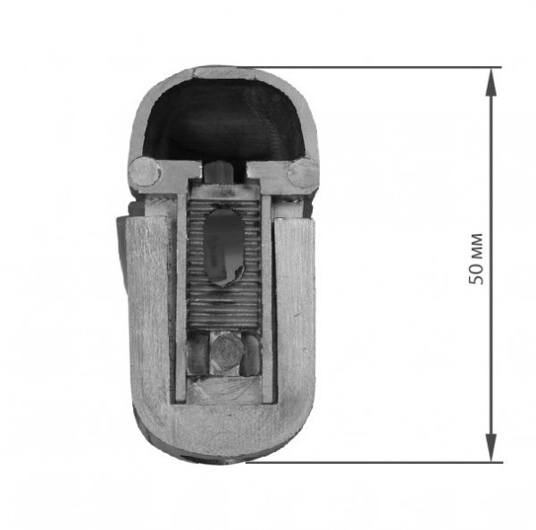 Держатель для полок Smart Туканчик 23x63 мм 81402 матовый никель
