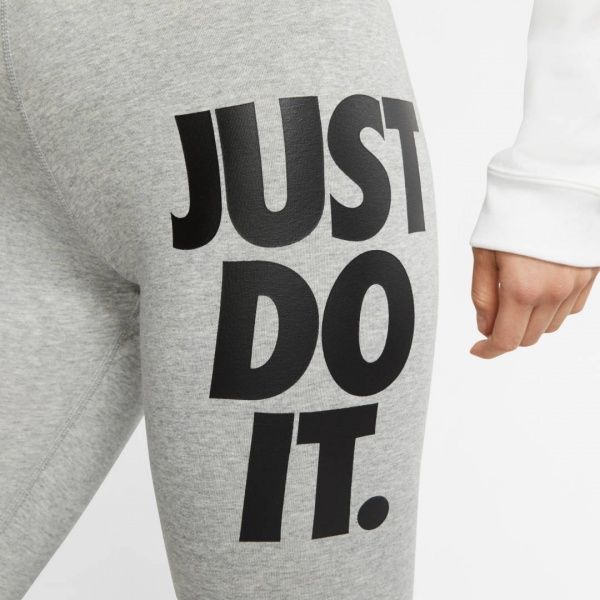 Лосини Nike W NSW LEGASEE LGNG 7/8 HW JDI CJ2657-063 S сірий