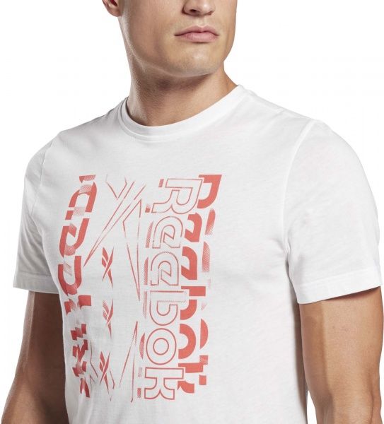 Футболка Reebok VECTOR GRAPHIC TEE GL3162 р.XL білий