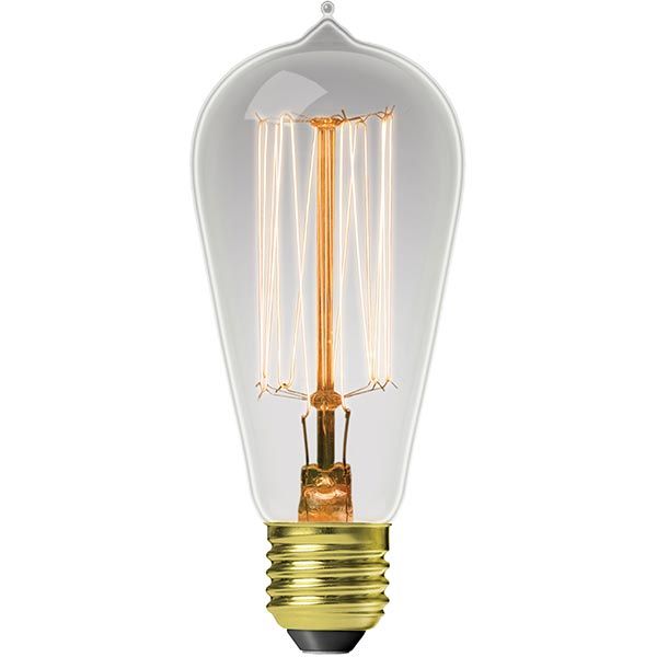 Лампа Eurolamp Капля ArtDeco ST64 60 Вт E27 теплый свет