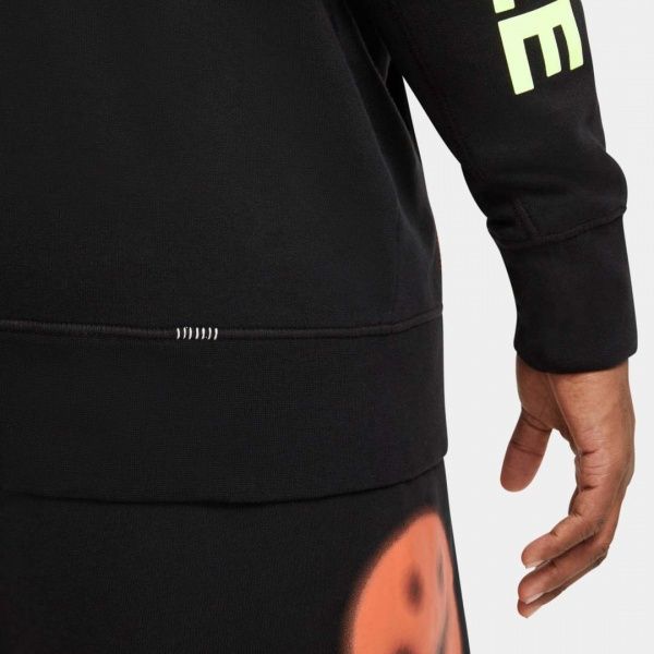Джемпер Nike M NSW PO FT HOODIE WTOUR DA0931-010 р. L чорний