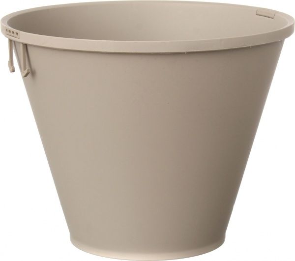 Горшок пластиковый подвесной Keter Cozies S круглый 3,2л бежевый 
