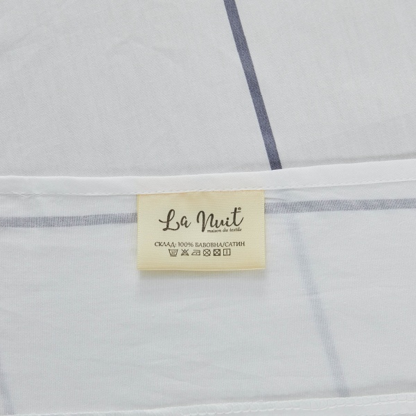 Комплект постільної білизни Montana 2 синій La Nuit 