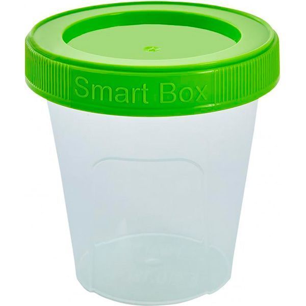 Контейнер пластиковая Алеана 124082 «Smart Box» 0,24 л оливковый