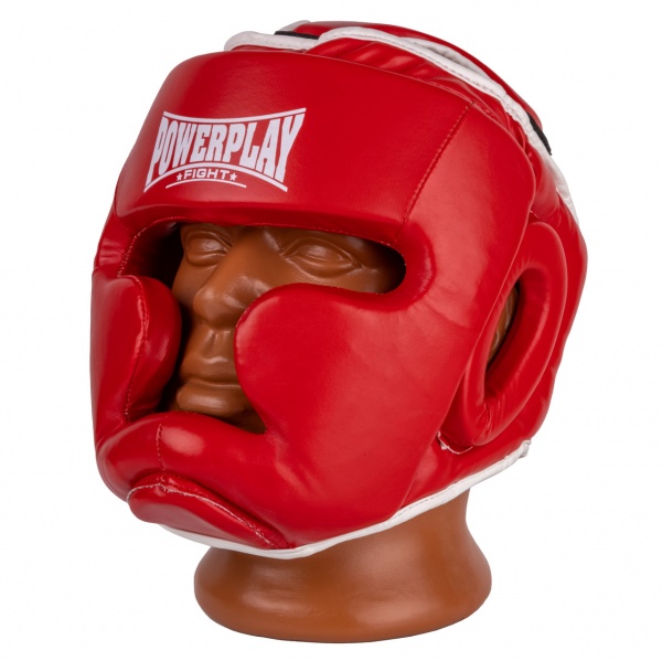 Шлем боксерский PowerPlay 3100 красный р. M 