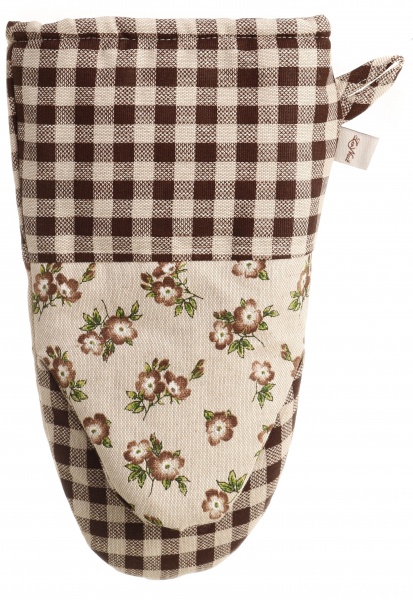 Рукавиця Lucy квітка 21x36 см коричневий La Nuit 