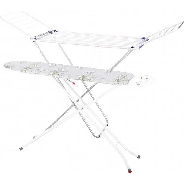 Дошка для прасування Eurogold 20254F6_CS92735 114x34 см + Сушарка 16 м