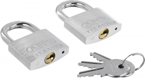 Замок навісний Abus 726TI/40 Twins 2240633189019 відкритий (амбарний) 