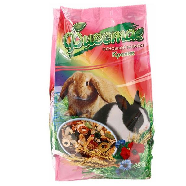 Корм Фієста Кролик 650 г
