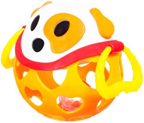 Іграшка-брязкальце Bebelino М'який м'яч Собака 58059