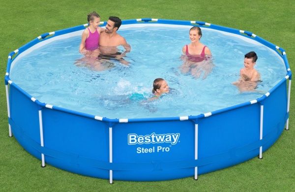 Бассейн каркасный Bestway 396x84 см (5612E) с фильтр-насосом