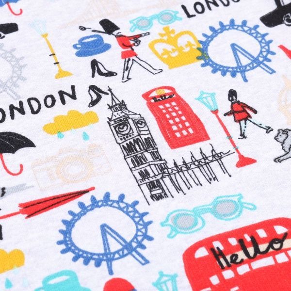 Піжама для хлопчиків Татошка р.134 білий із принтом 102202 