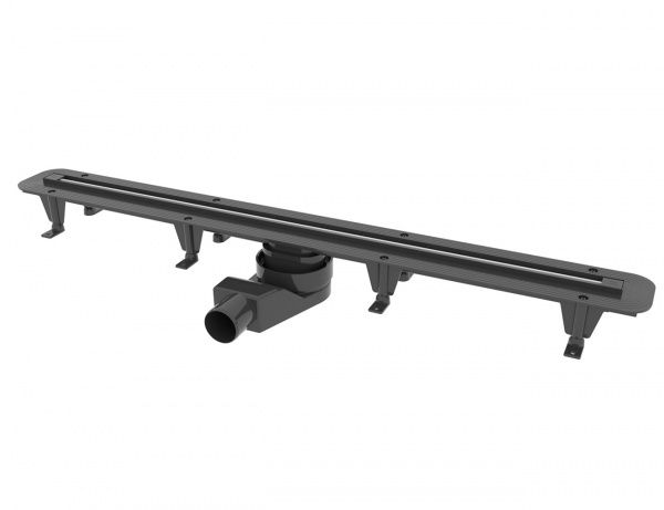 Душевой канал Rhein с тонкой накладкой из нержавеющей стали 850 мм