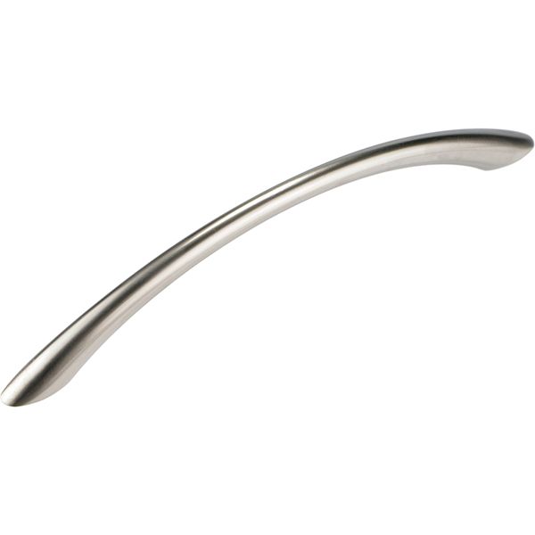 Мебельная ручка L102-96 SATIN NICKEL 96 мм матовый никель