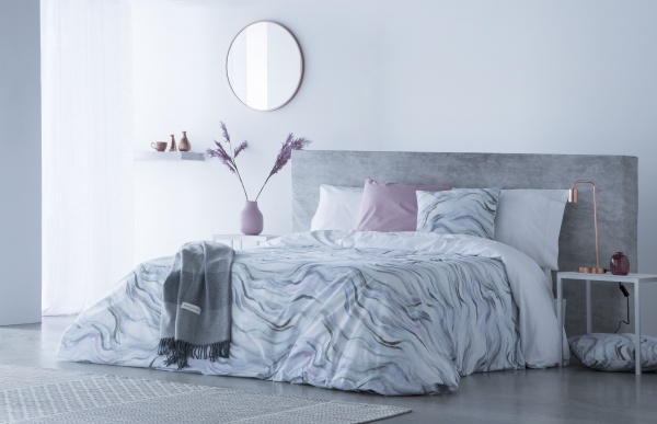 Комплект постільної білизни Maya 2 блакитний Guy Laroche 