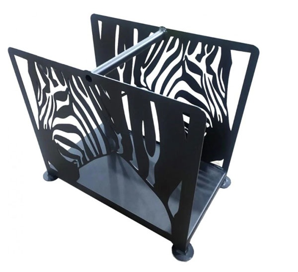 Дровниця Сталевий характер Дровниця Зебра SC