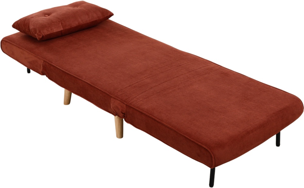 Кресло раскладное Центр Меблів НОТТ 765х1550 мм терракотовый