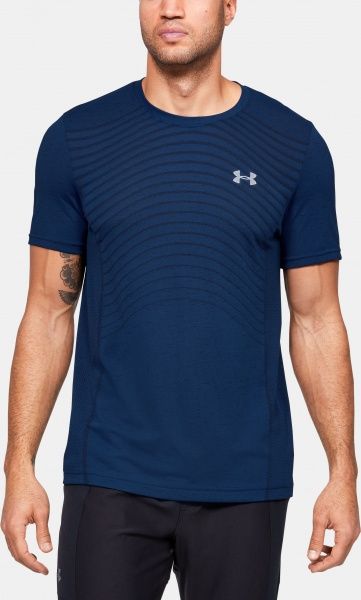 Футболка Under Armour Seamless Wave SS 1351450-449 M синій