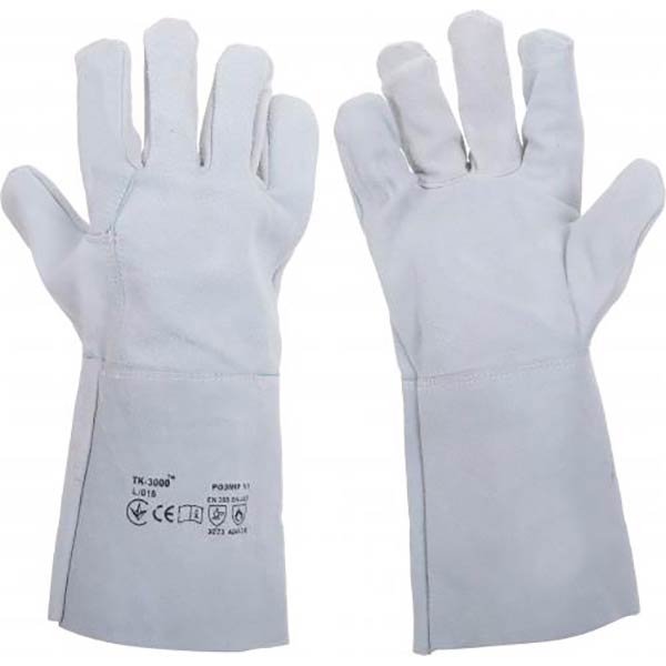 Краги БУК кожаные с покрытием спилок XL (10)