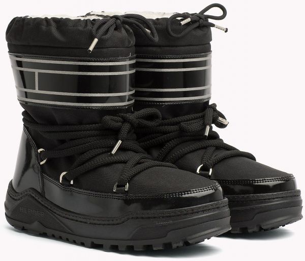 Сапоги Tommy Hilfiger W1285ANDA 7C2 FW0FW02073-990 р. 38 черный