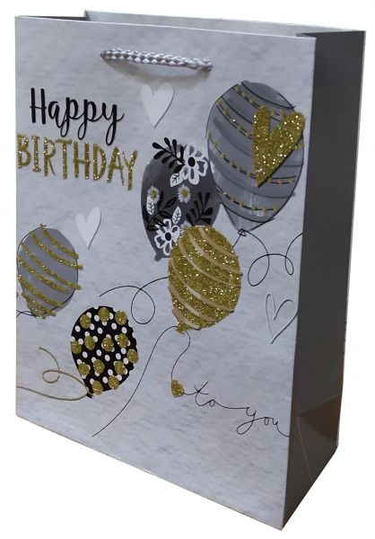 Пакет подарочный 18x23x10см Премиум 