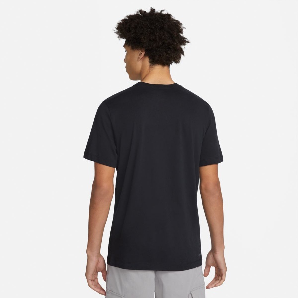 Футболка Jordan M J AIR DFCT GFX SS CREW DH8924-010 р.L черный