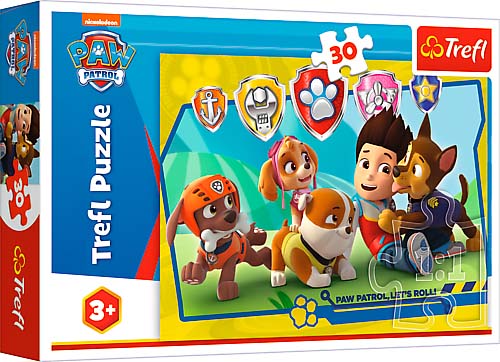 Пазли Trefl Райдер та друзі. Щенячий патруль 18239