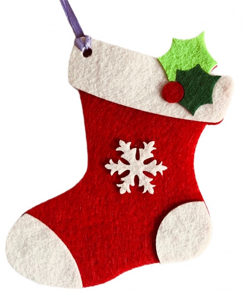 Подвеска фетровая Аплі-Краплі Сапожек 11 см