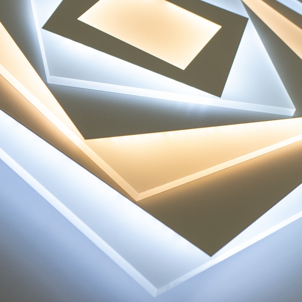 Люстра світлодіодна Luminaria 120 Вт білий ROMA 120W S500 