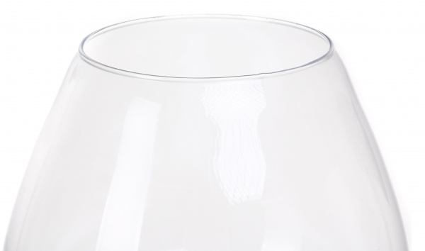 Ваза стеклянная Wrzesniak Glassworks Коньячка 17-10694 30 см прозрачная 