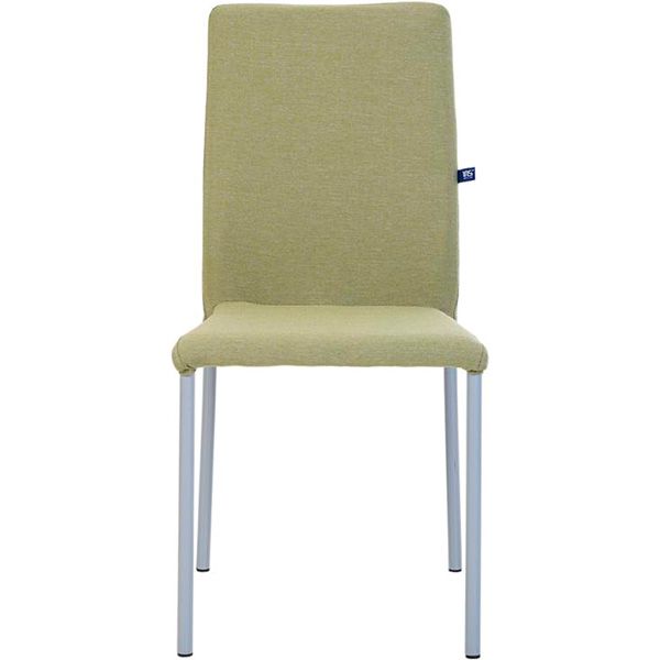 Стул обеденный Nowy Styl NIK ALU (BOX-4) (CH) GD-67 алюминий/оливковый