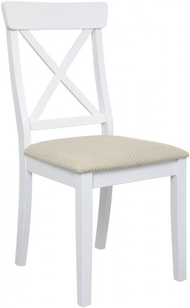 Стул обеденный Кристин белый/бежевый