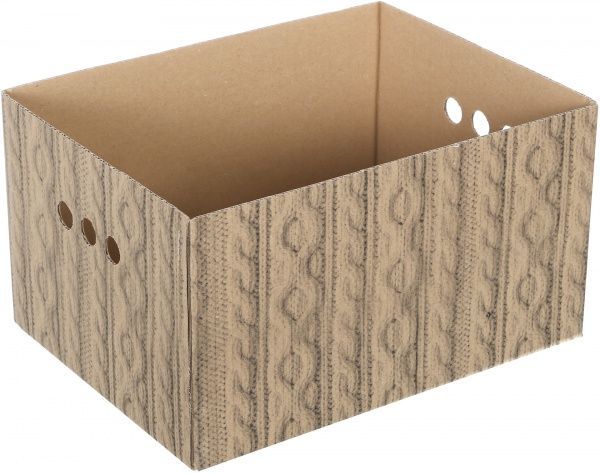 Контейнер картонный Global-Pak A4 ажур 180x250x330 мм