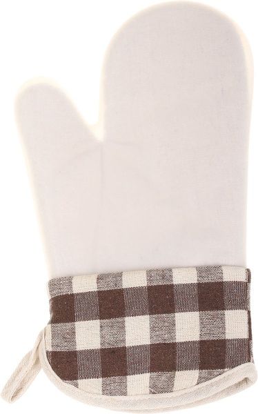 Силиконовая прихватка Brown check 18x30 см коричневый UP! (Underprice) 