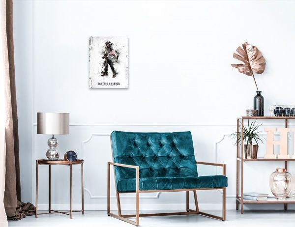 Картина Капитан Америка 21x29,7 см Posterclub 