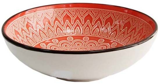 Тарелка суповая Laces Coral 19 см Astera