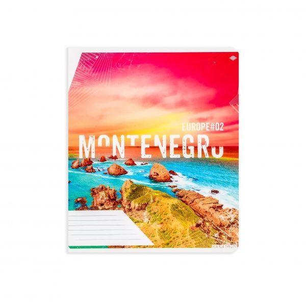 Комплект тетрадей Панорама 18 листов в клетку 25 шт. Поділля