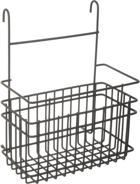 Рейлінг кухонний UP! (Underprice) 750x40x60 мм з 2 поличками чорний