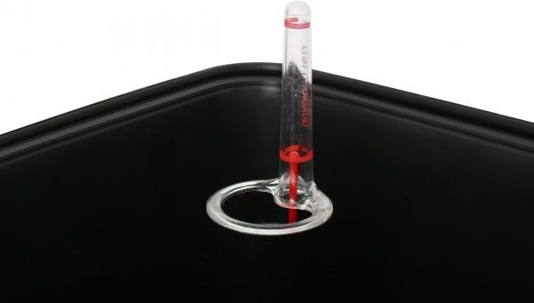 Горшок пластиковый Plastkon Flower Lover Quadrato черный квадратный 19,8л черный 