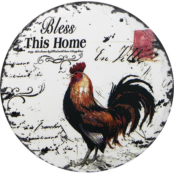 Подставка под горячее Петух 16 см