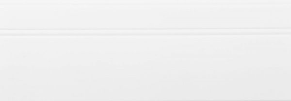 Плінтус Cezar LPS-18 білий 12,4x108,8x2000 мм 