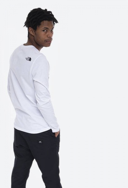 Футболка THE NORTH FACE M STANDARD LS TEE NF0A5585FN41 р.XL білий