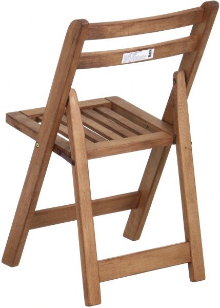 Стул деревянный раскладной 8427 бук 