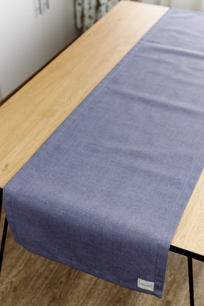 Дорожка (раннер) Oliva Синий 40x140 см La Nuit 