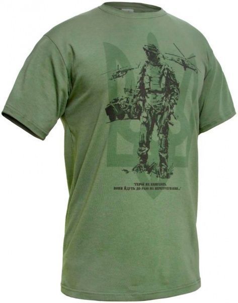 Футболка P1G ГЕРОЇ НЕ ВМИРАЮТЬ... р.XL (UA281-29891-KZ-OD-2) р. XL [1270] Olive Drab 