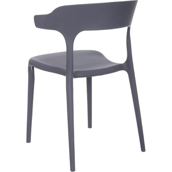 Стул пластиковый Comfort серый