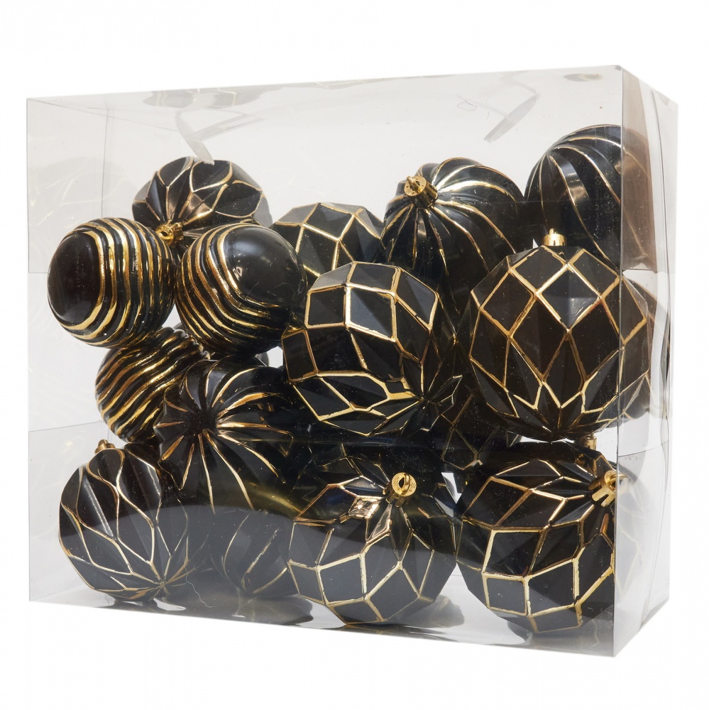 Набор елочных шаров 21 шт./уп.